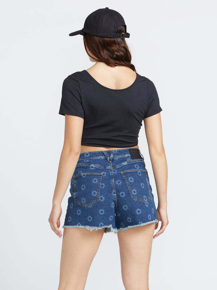 Had Me At Aloha Reversible Top - Black