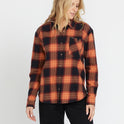 Plaid To Meet U Long Sleeve Shirt - Black