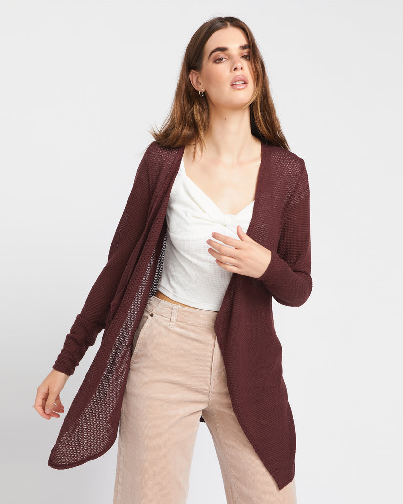 Go Go Wrap Cardigan - Espresso