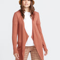 Go Go Wrap Cardigan - Rosewood