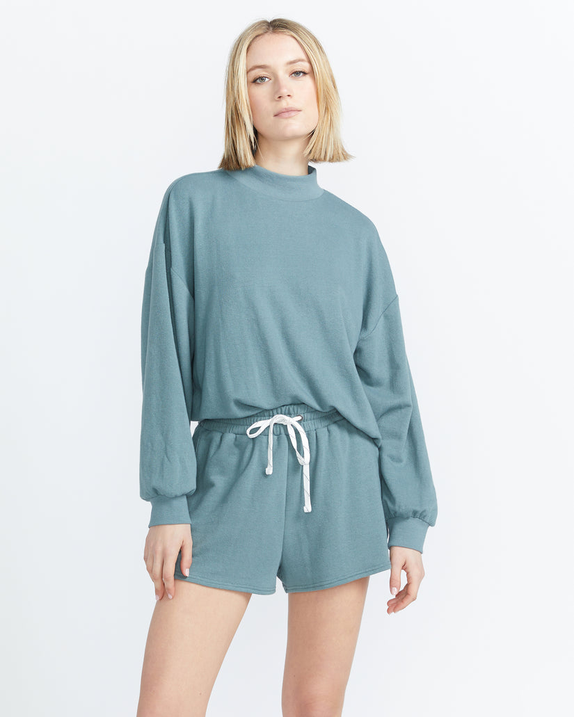 Lived in Lounge Frenchie Shorts - Sea Swell Green