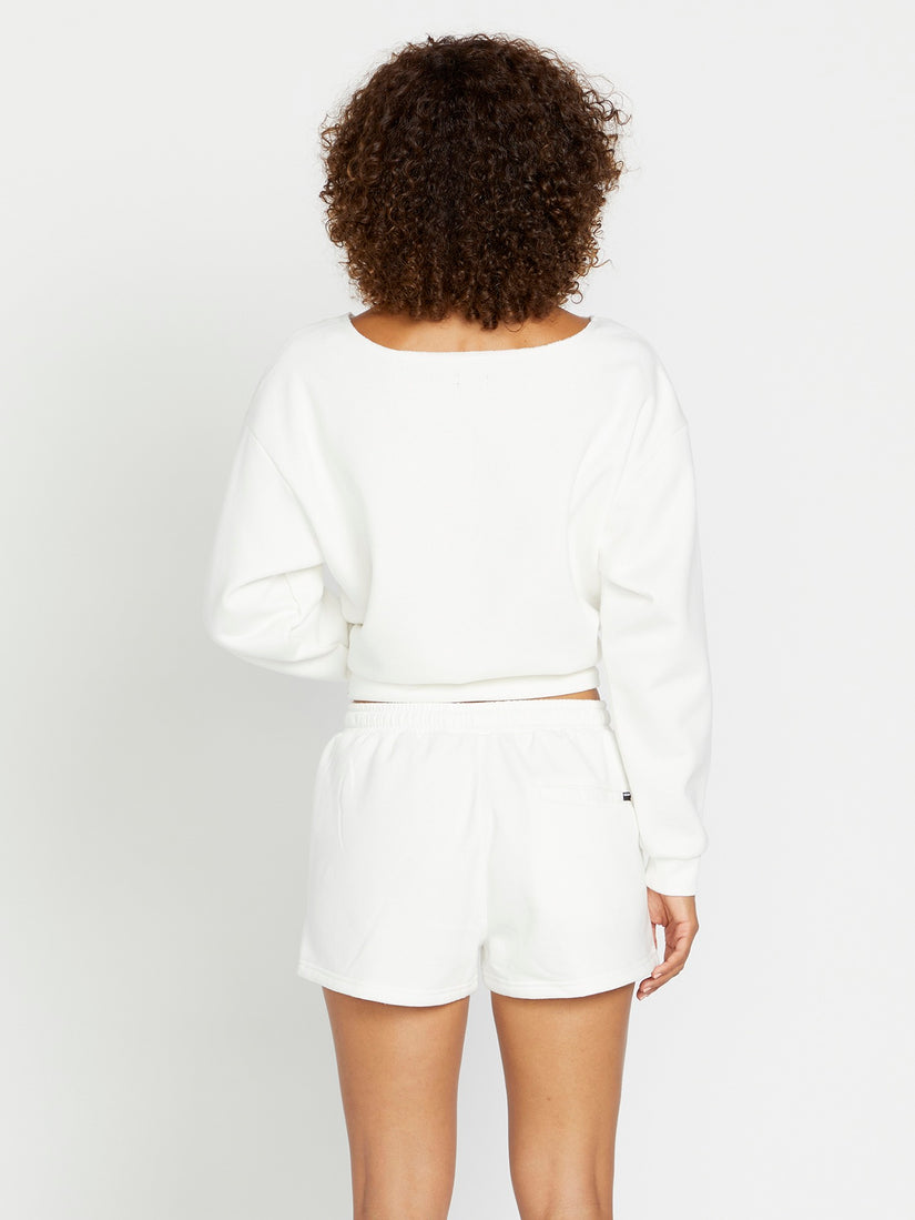 Cutting It Back Shorts - Star White