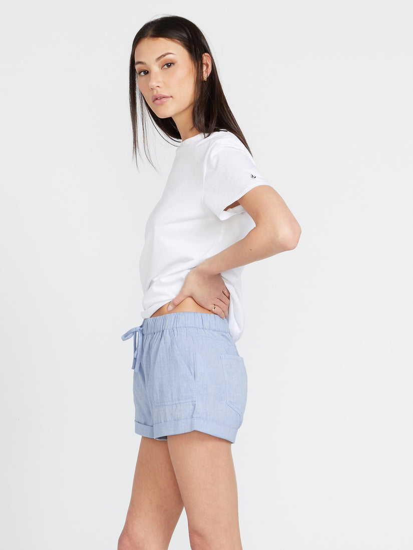 Sunday Strut Shorts - Chambray