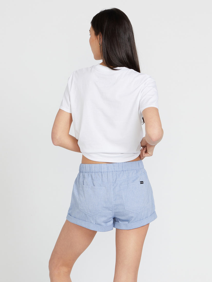 Sunday Strut Shorts - Chambray