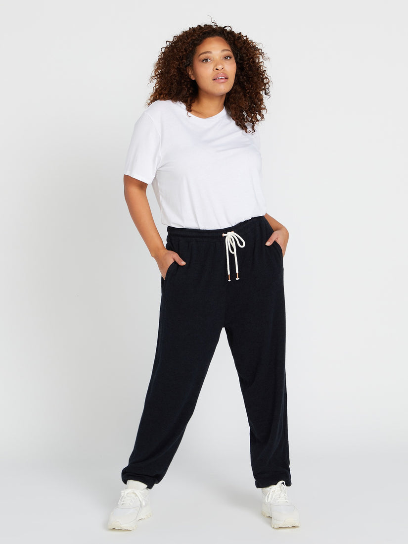 Lived in Lounge Fleece Pants - Black