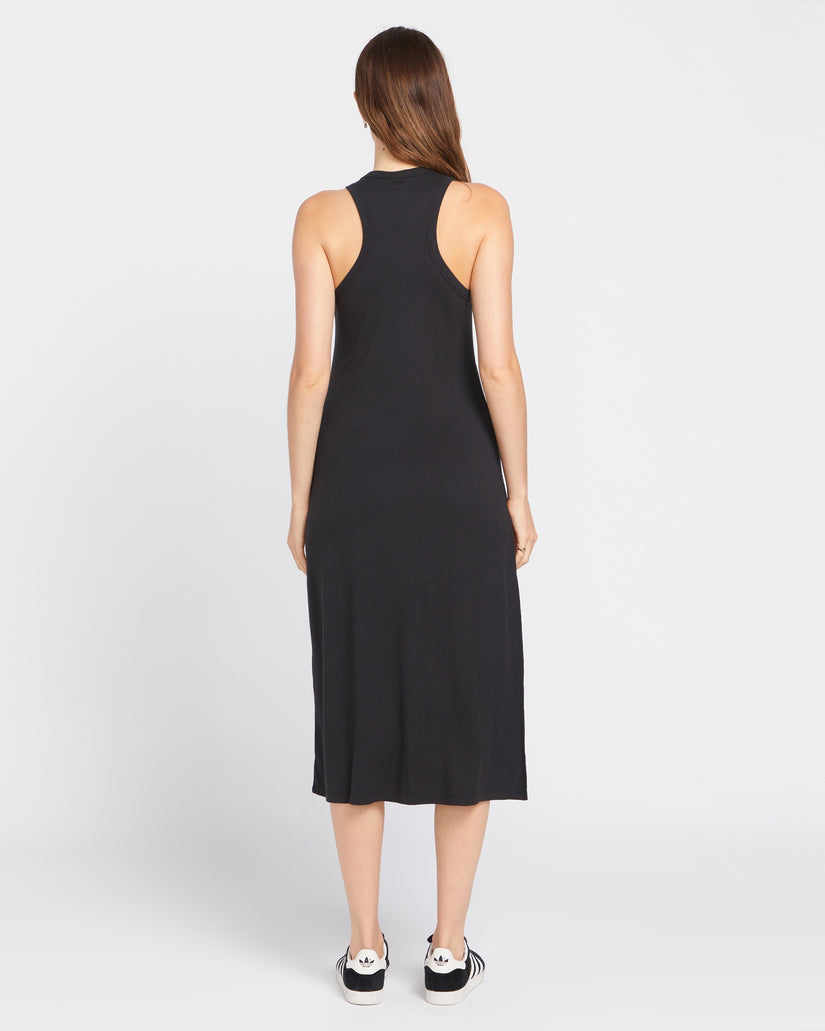 Stonelight Rib Dress - Black