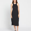 Stonelight Rib Dress - Black