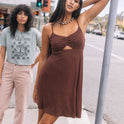 Desert Dazin Dress - Espresso