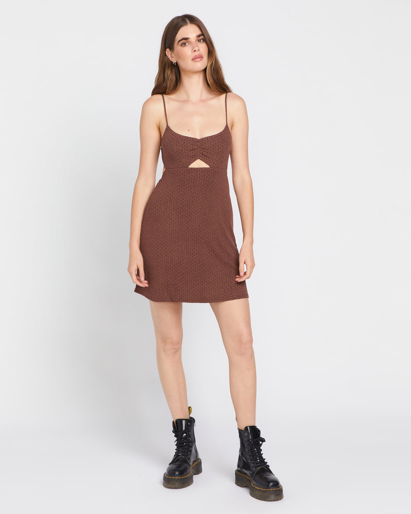 Desert Dazin Dress - Espresso