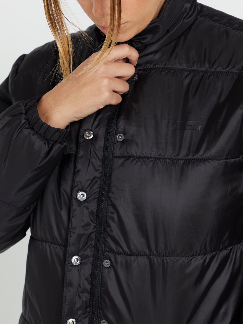 Not Enuff Puff Jacket - Black