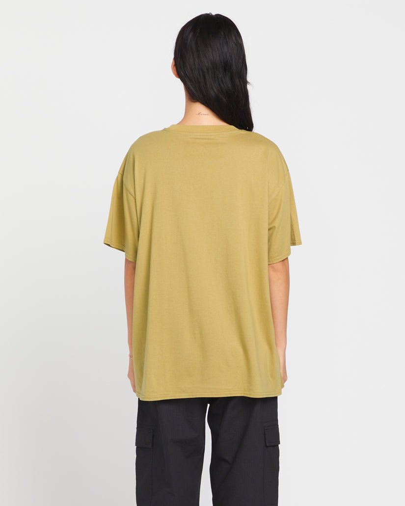 Stones Throw Tee - Seaweed Green