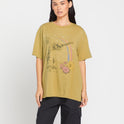 Stones Throw Tee - Seaweed Green