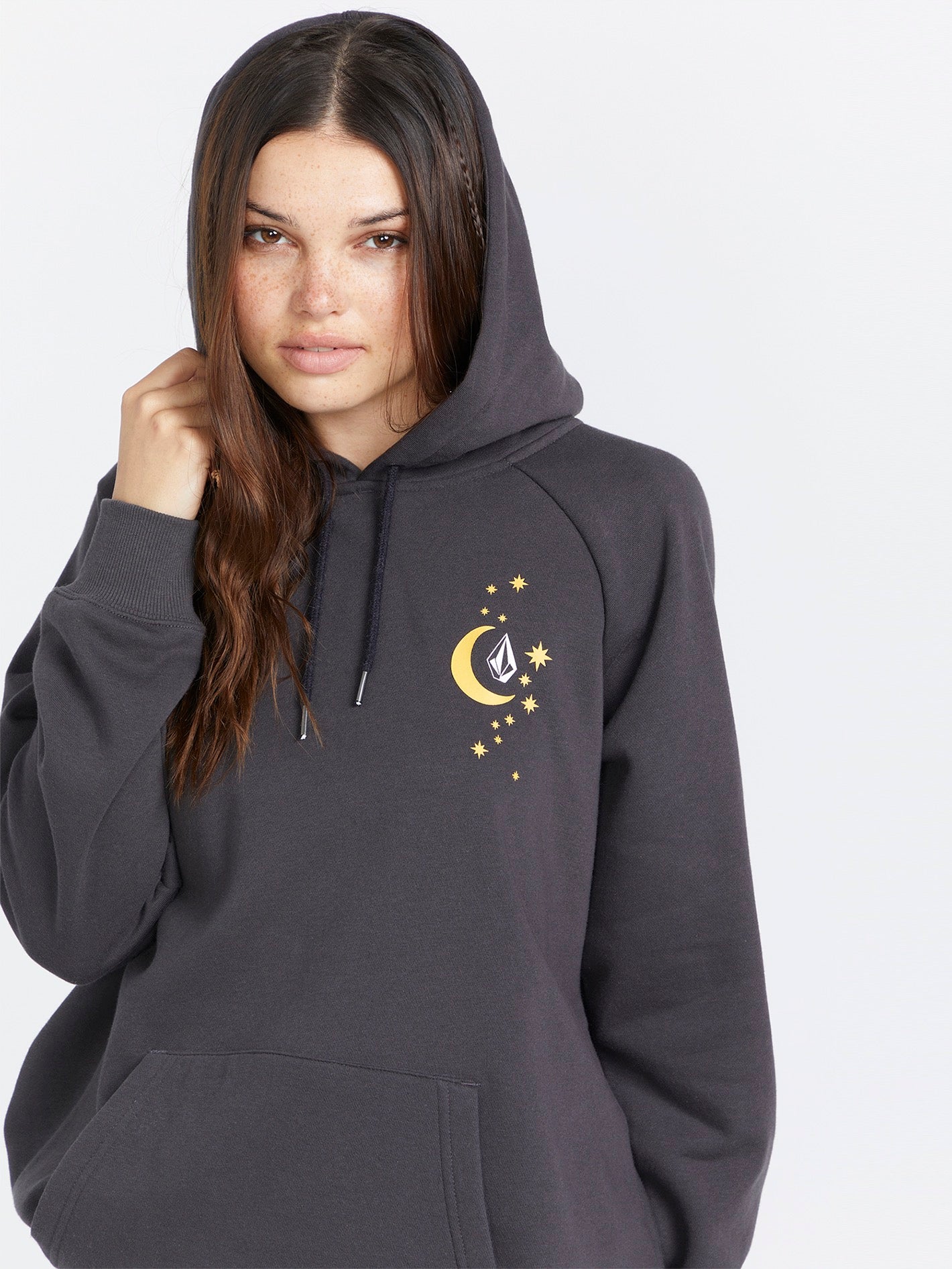 Truly Stoked Boyfriend Hoodie - Vintage Black – Volcom US