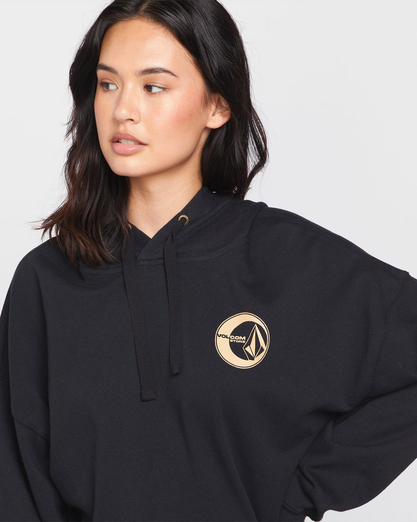 Gold In Hour Hoodie - Black