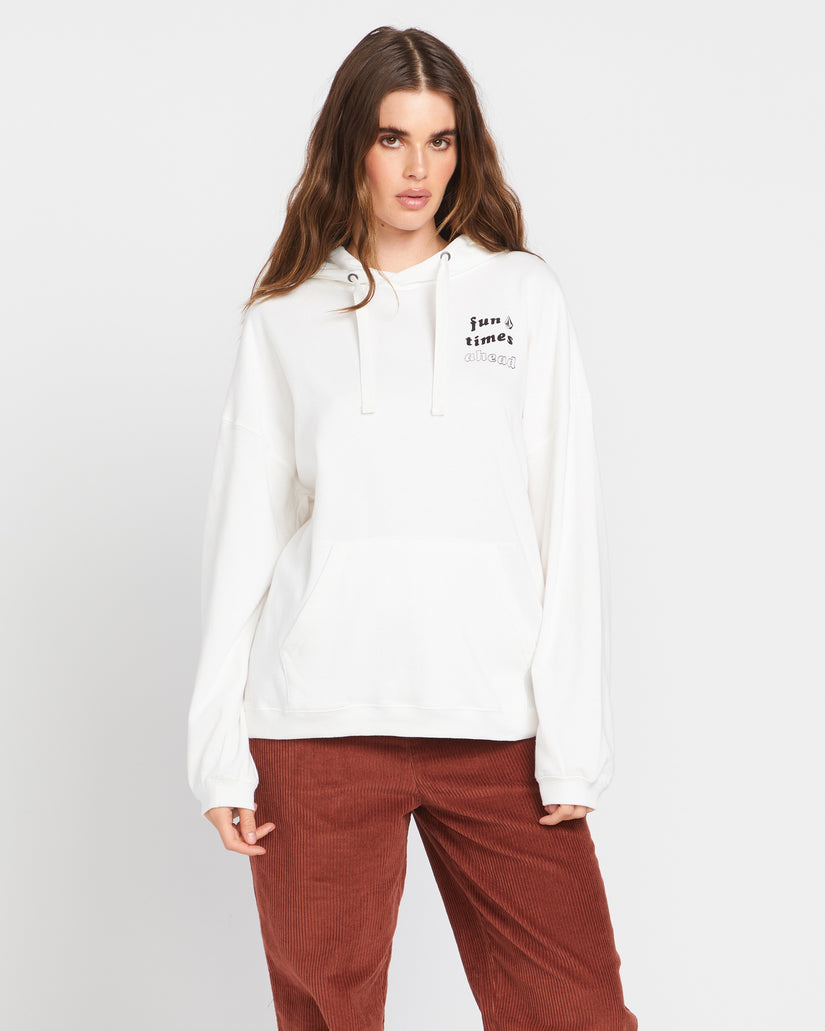 Gold In Hour Hoodie - Star White