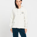 Truly Stoked Boyfriend Pullover Hoodie - Light Grey