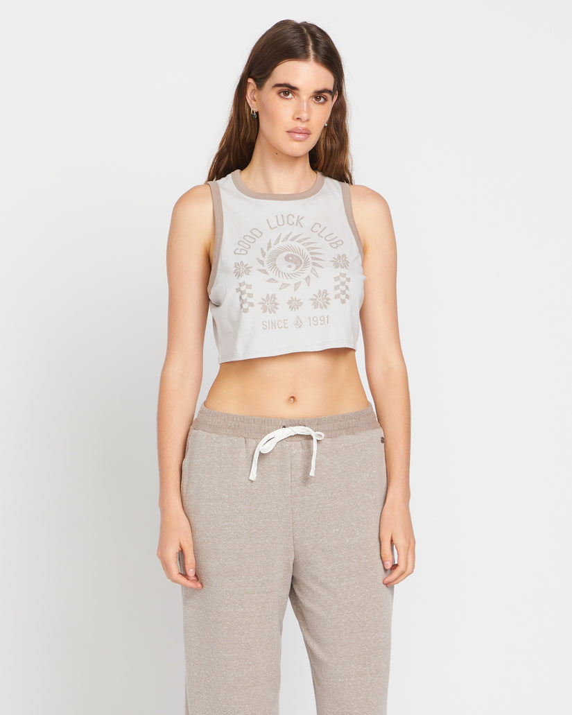 Fun Fever Tank Top - Light Grey