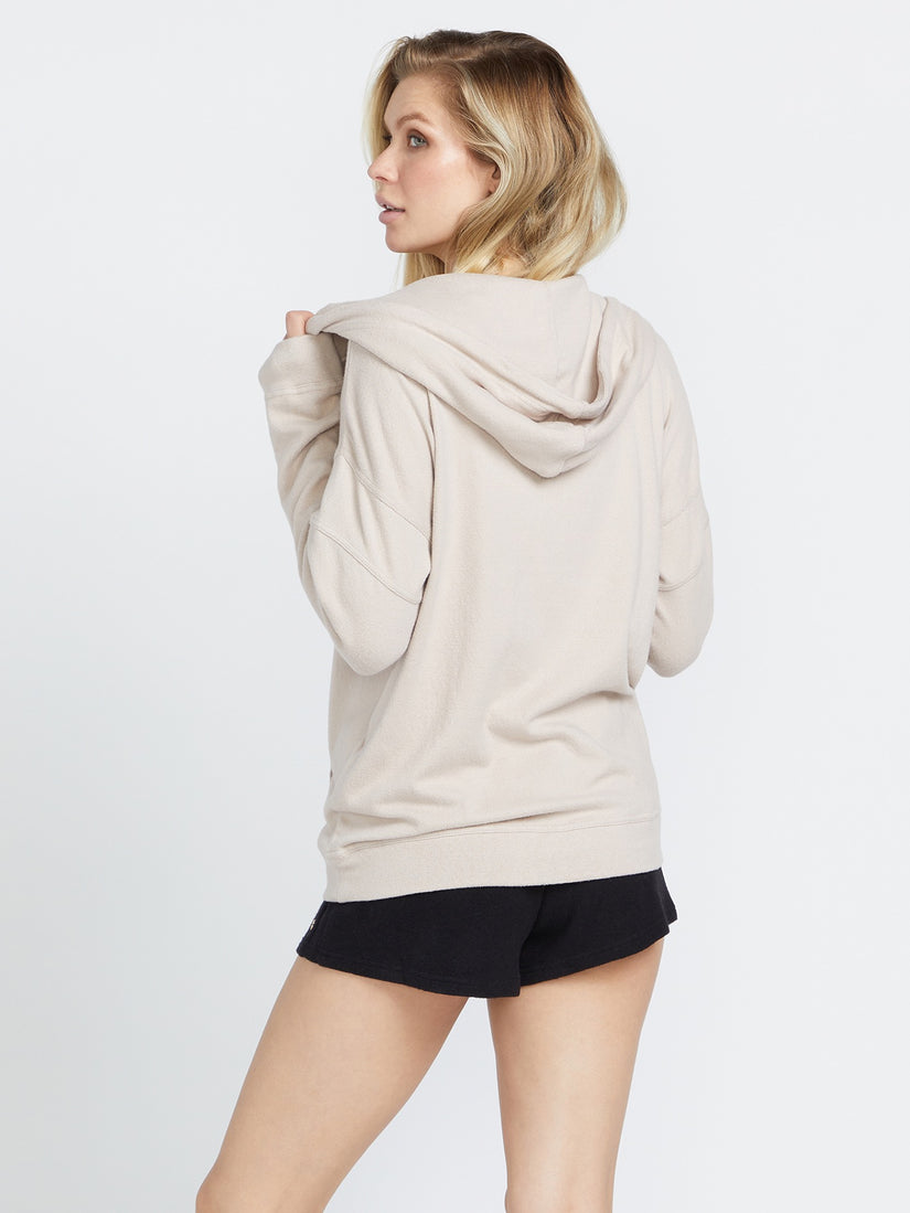 Lived in Lounge Zip Jacket - Mushroom