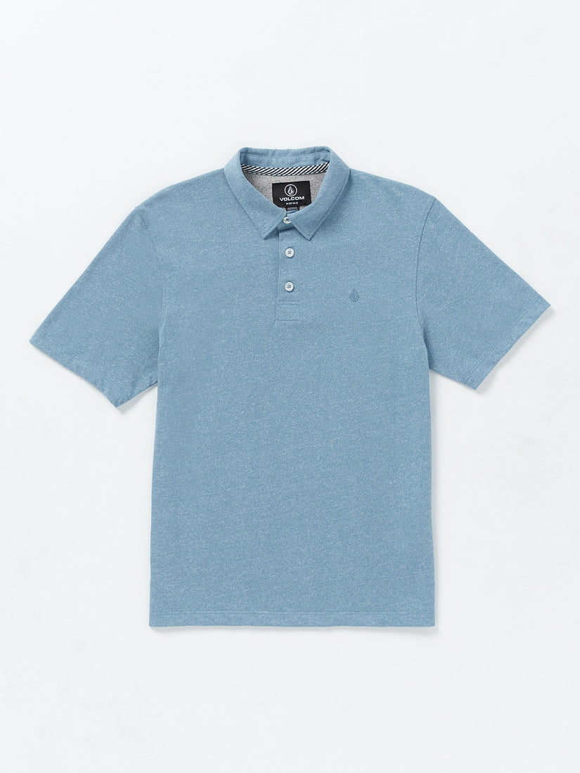 Big Boys Wowzer Polo Short Sleeve Shirt - Stone Blue