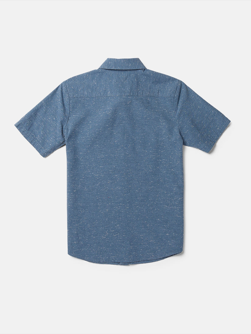 Big Boys Play Date Knight Short Sleeve Shirt - Stone Blue