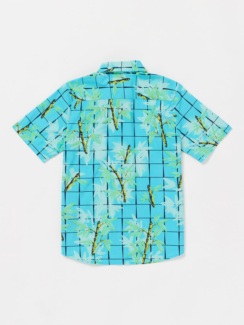 Big Boys Bamboozeled Floral Short Sleeve Shirt - Clearwater