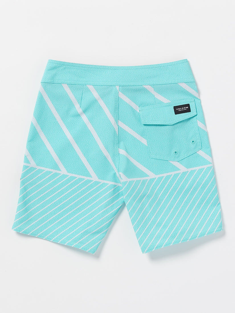 Big Boys Quarta Static Boardshorts - Neon Blue