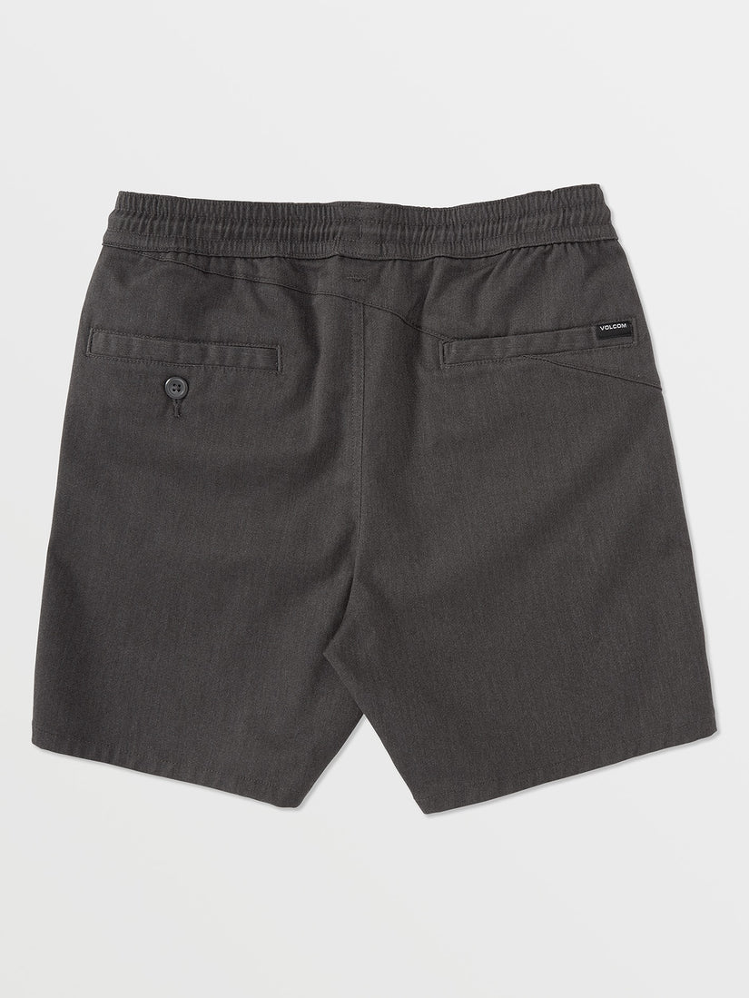 Big Boys Frickin Elastic Waist Shorts - Charcoal Heather