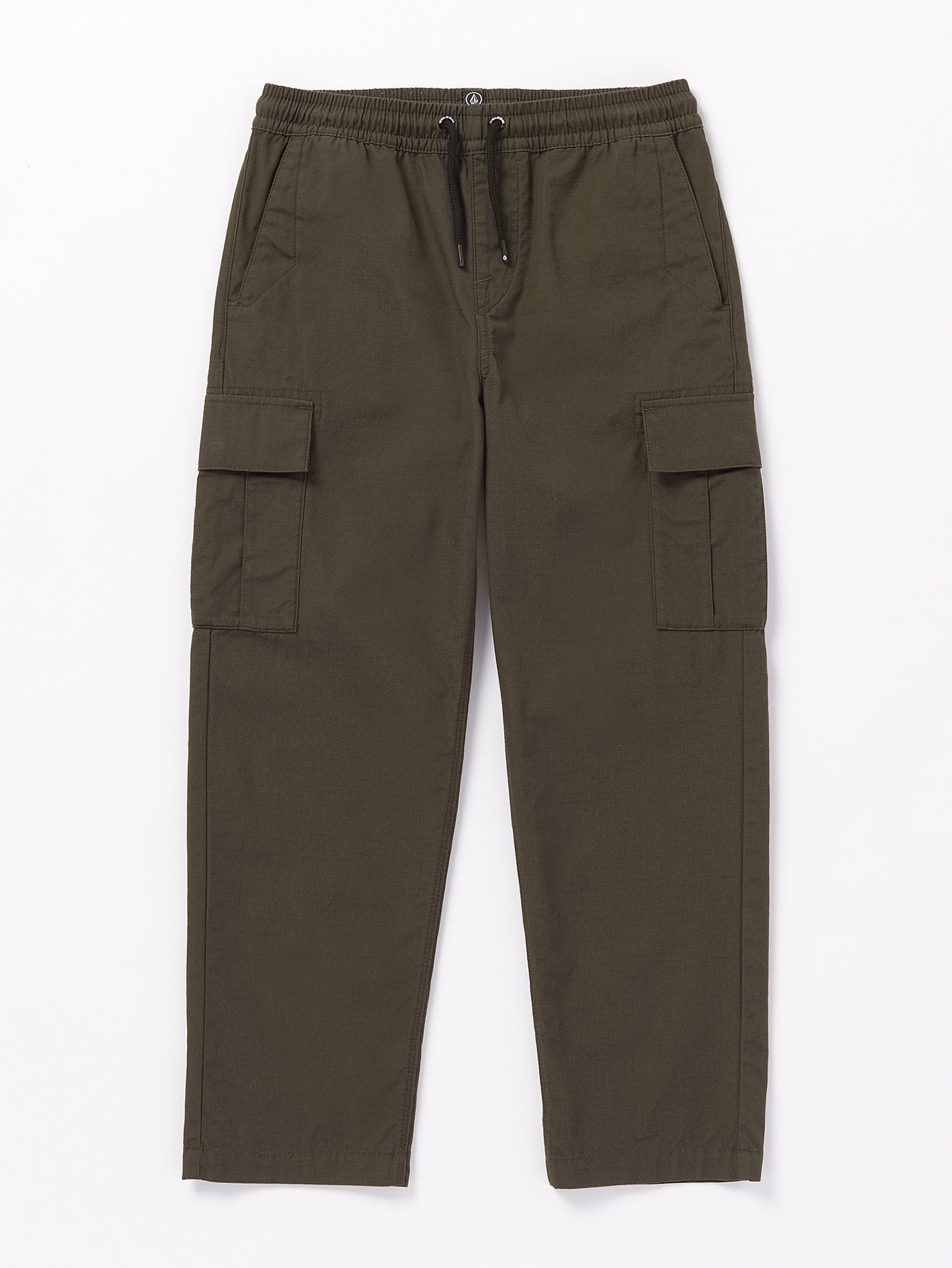 Cotton Cargo Pants - Dark khaki green - Kids | H&M US