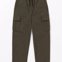 Big Boys March Cargo Elastic Waist Pants - Wren