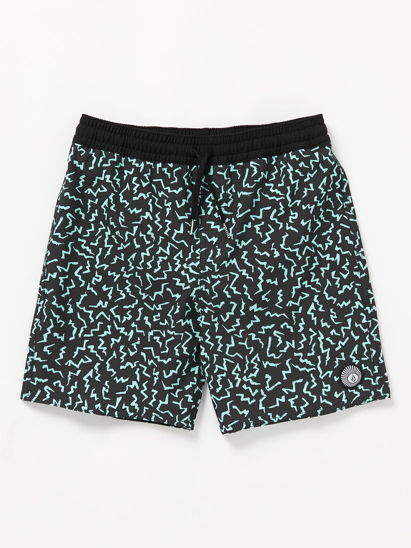 Big Boys Asphalt Beach Trunks - Black