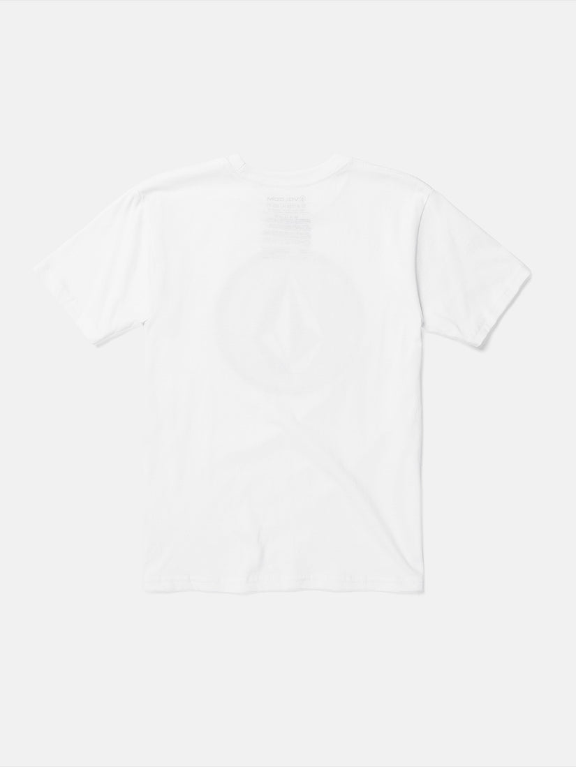 Big Boys Circle Stone Short Sleeve Tee - White