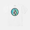 Big Boys Circle Stone Short Sleeve Tee - White