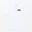 Big Boys Back Fill Short Sleeve Tee - White