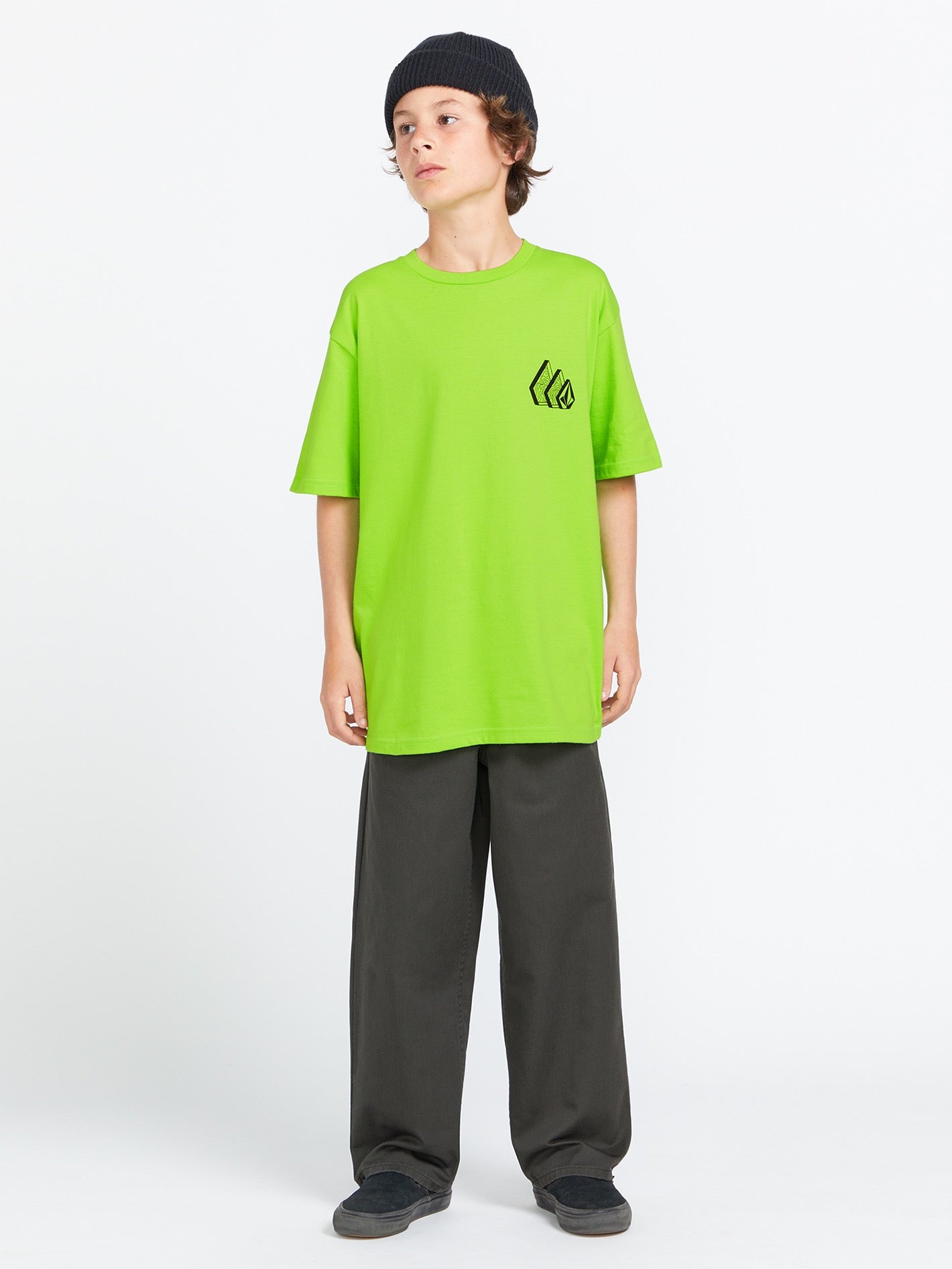 Big Boys Repeater Short Sleeve Tee - Electric Green – Volcom US