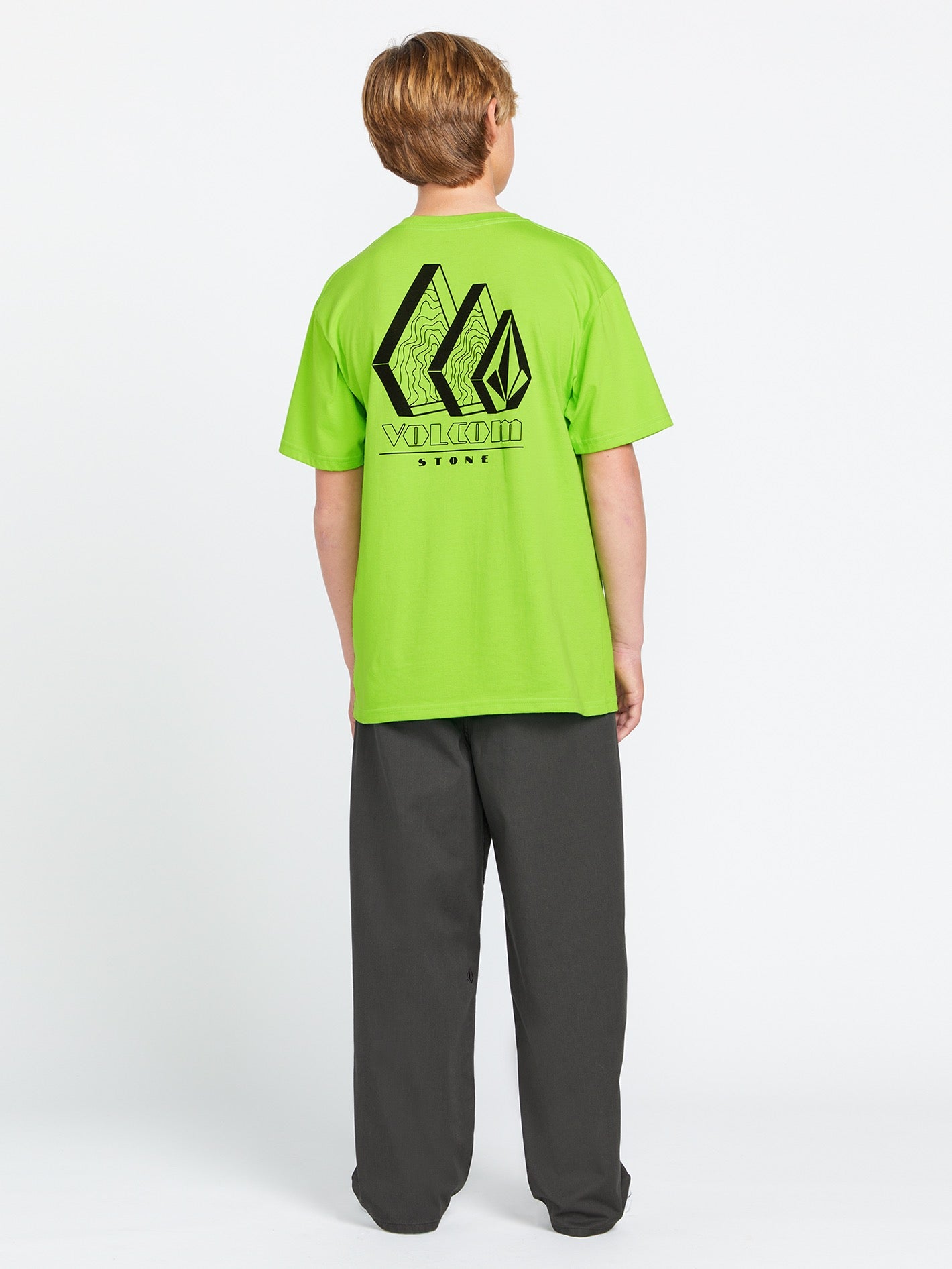 Big Boys Repeater Short Sleeve Tee - Electric Green – Volcom US