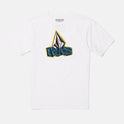 Big Boys Sticker Stamp Short Sleeve Tee - White