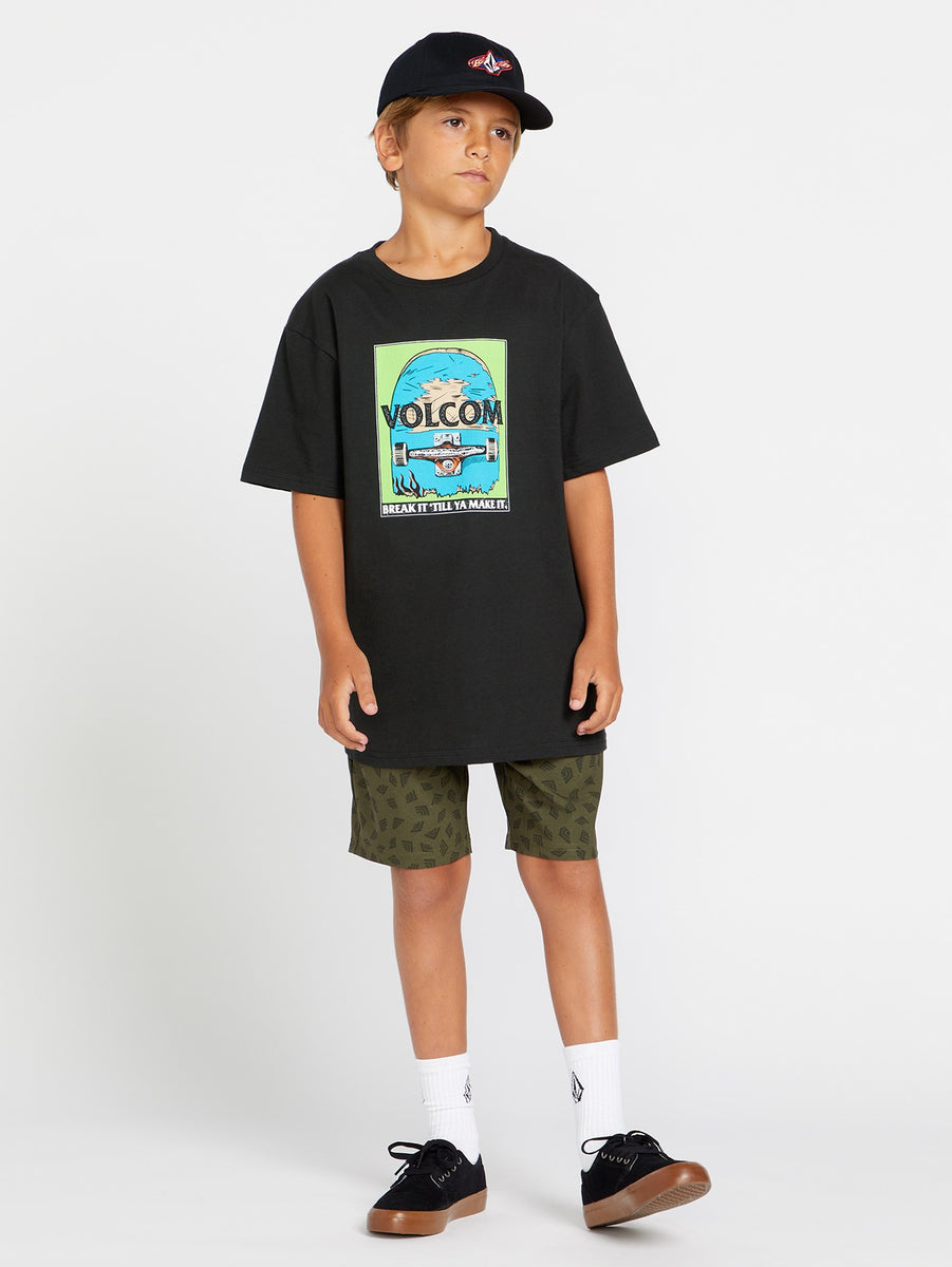 Big Boys Break It Short Sleeve Tee - Black – Volcom US