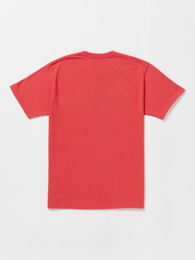 Big Boys Circle Stone Short Sleeve Tee - Flash Red