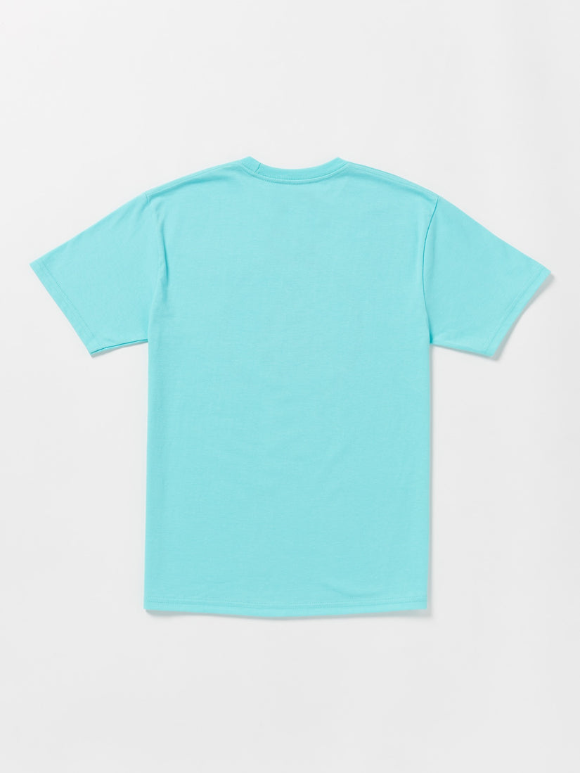 Big Boys Circle Stone Short Sleeve Tee - Neon Blue