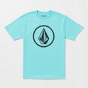 Big Boys Circle Stone Short Sleeve Tee - Neon Blue