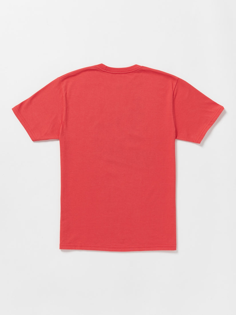 Big Boys Bone Slide Short Sleeve Tee - Flash Red