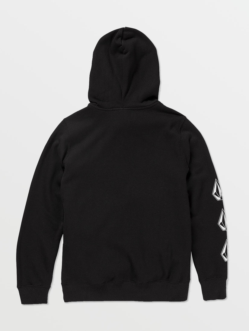 Big Boys Iconic Stone Hoodie - Black