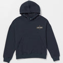 Big Boys Branding Iron Heather Hoodie - Navy Heather