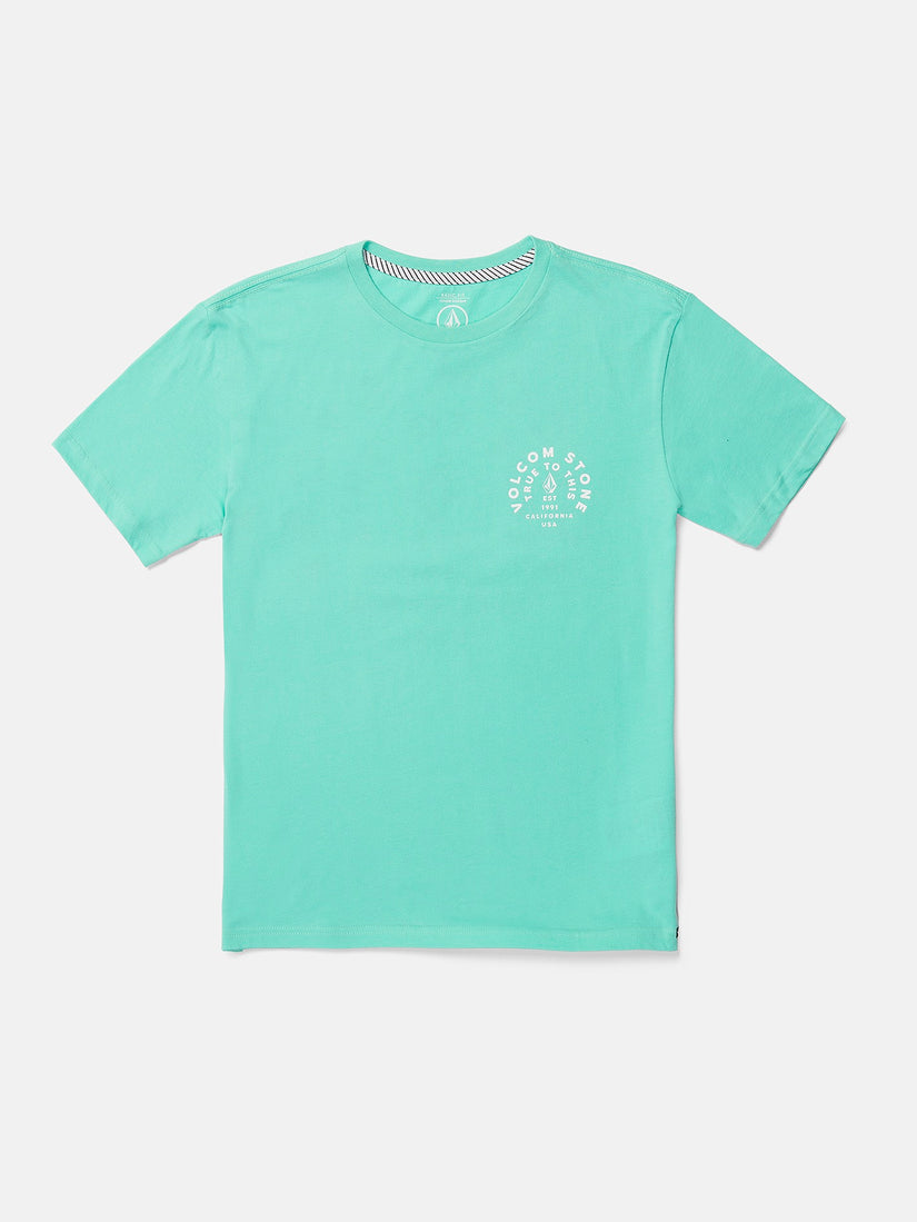 Big Boys Tennon Short Sleeve Tee - Dusty Aqua