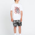 Big Boys Featured Artist Tetsunori Short Sleeve Tee - White