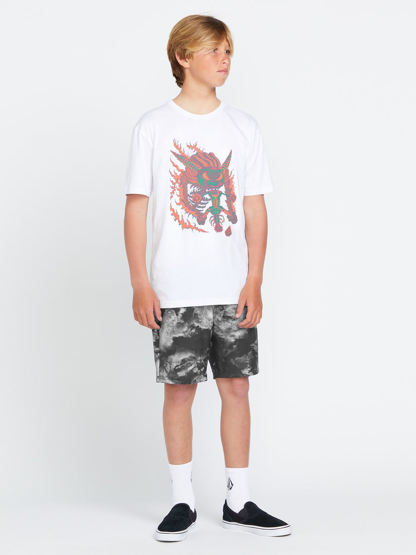 Big Boys Featured Artist Tetsunori Short Sleeve Tee - White