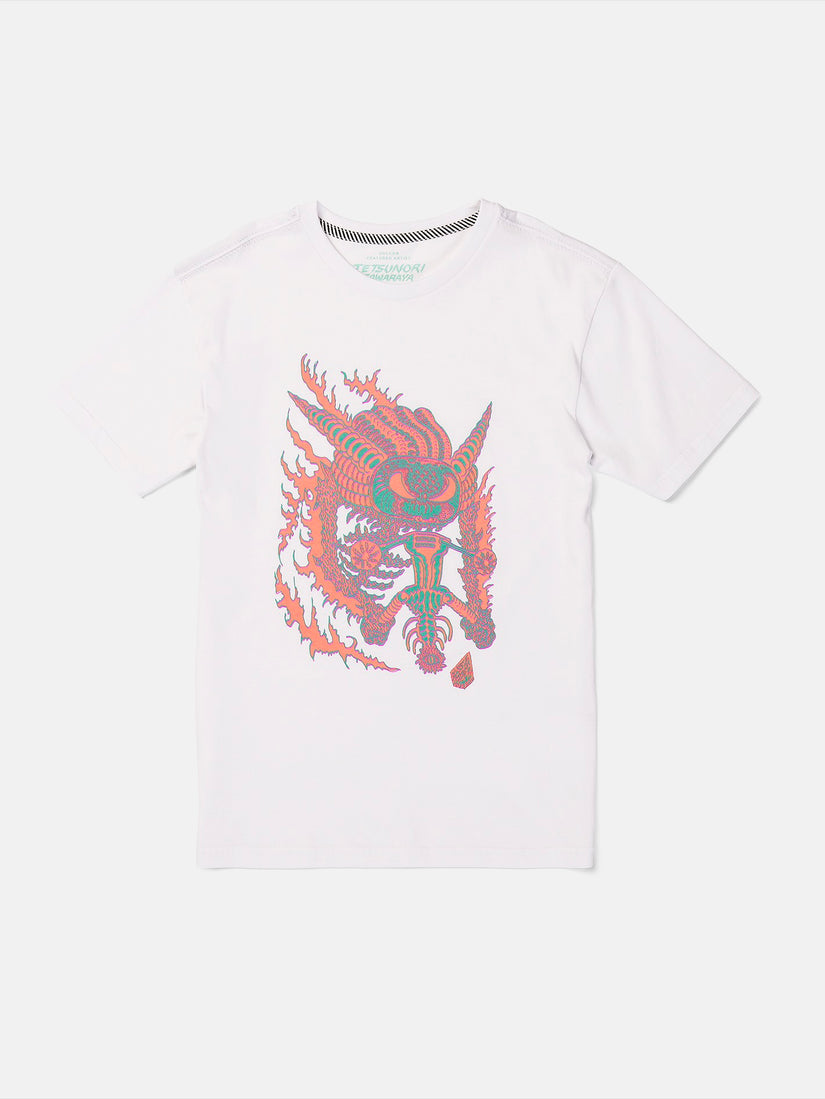 Big Boys Featured Artist Tetsunori Short Sleeve Tee - White