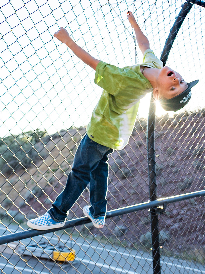 Big Boys Iconic Stone Plus Short Sleeve Tee - Seaweed Green