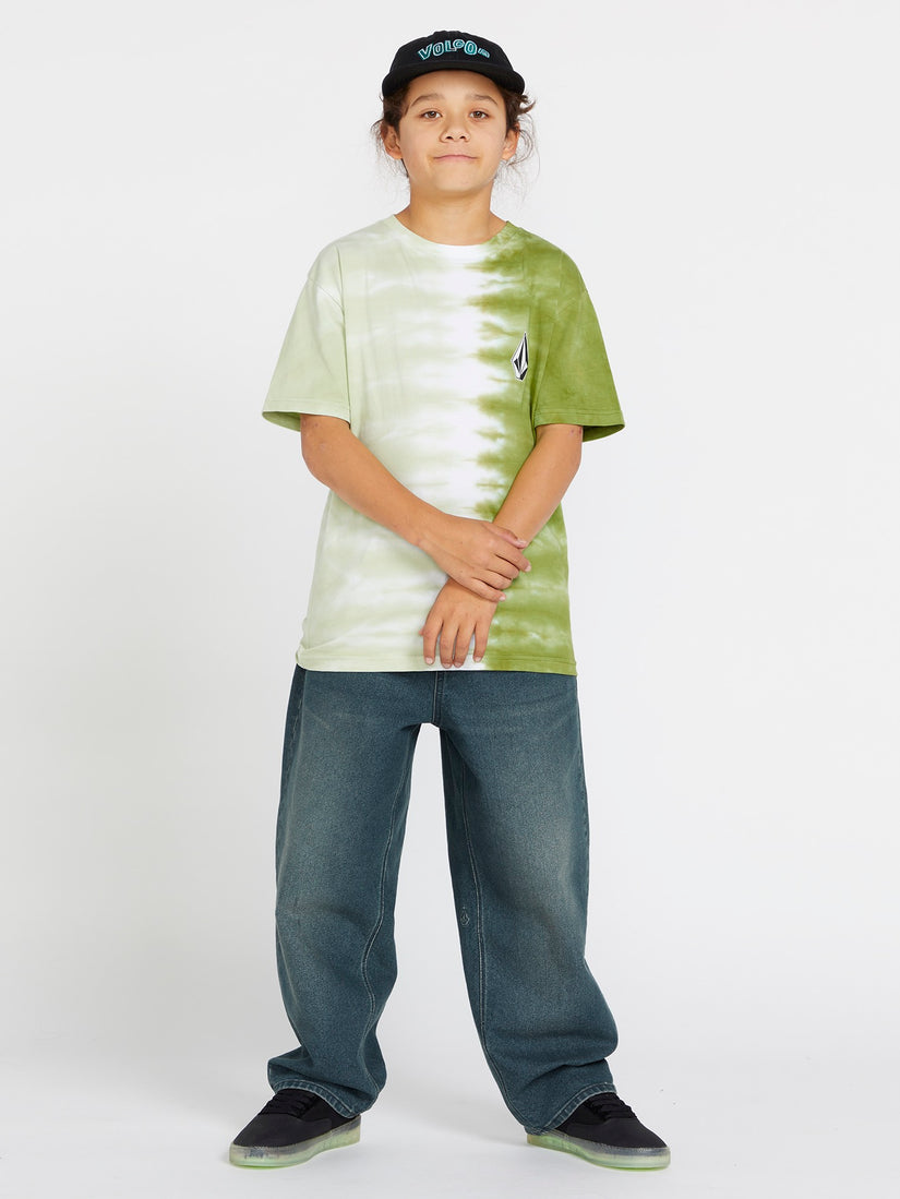 Big Boys Iconic Stone Plus Short Sleeve Tee - Seaweed Green