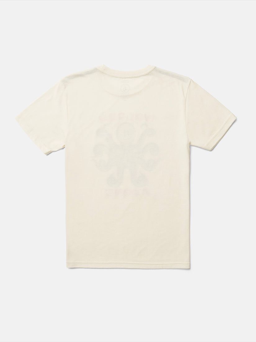 Big Boys Octoparty Short Sleeve Tee - Off White Heather